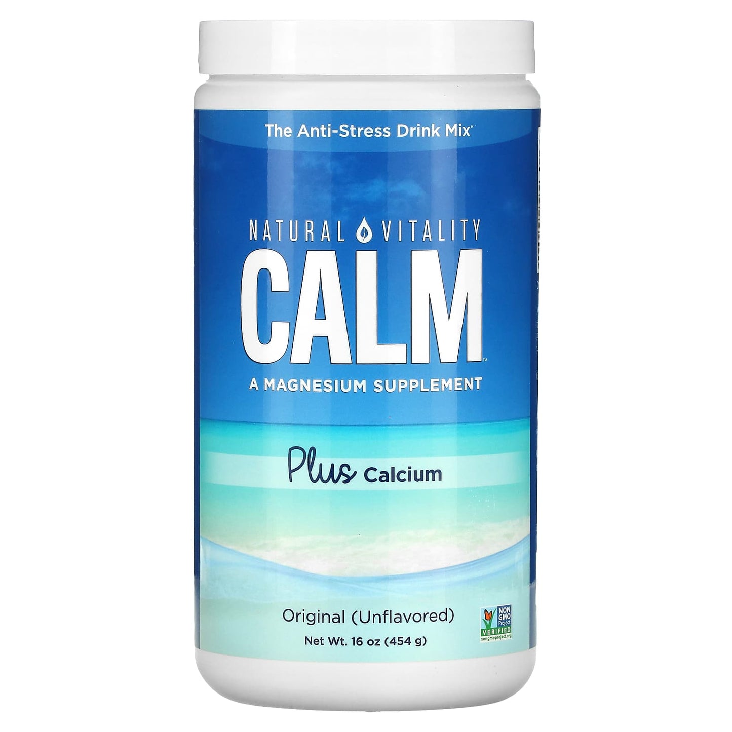 Calm Plus Calcium Powder Unflavored 16 oz 454g