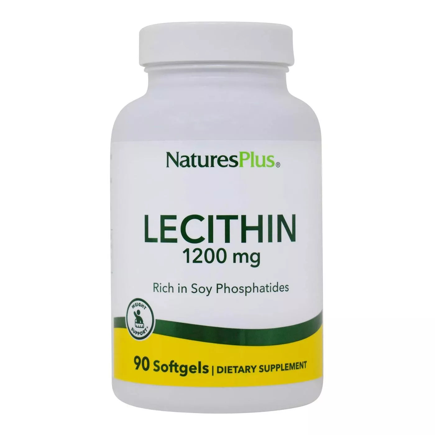 NaturesPlus Lecithin 1200 mg | 90 Softgels Caps