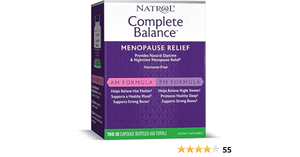 Natrol Complete Balance® for Menopause AM - PM -- 60 Capsules