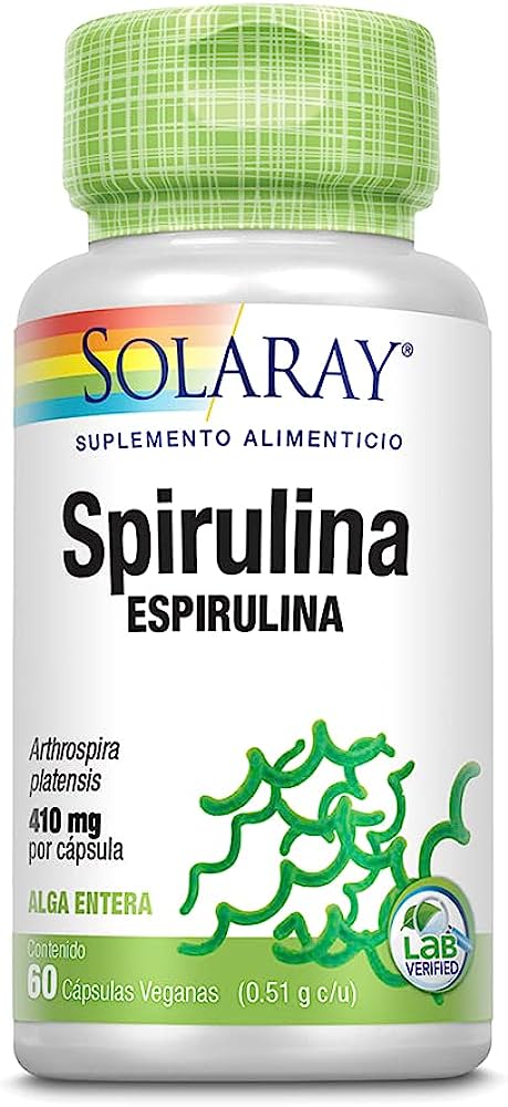 Spirulina 60 Capsulas Veganas