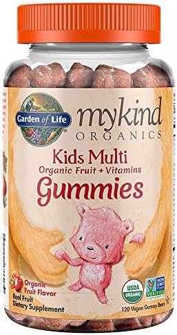 Mykind Organics Kids Multi Gummies Organic Cherry -- 120 Vegan Gummy Bears