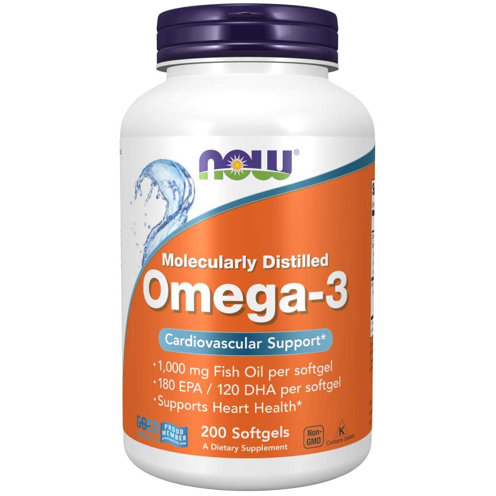 Omega-3 fish oil 200 softgels