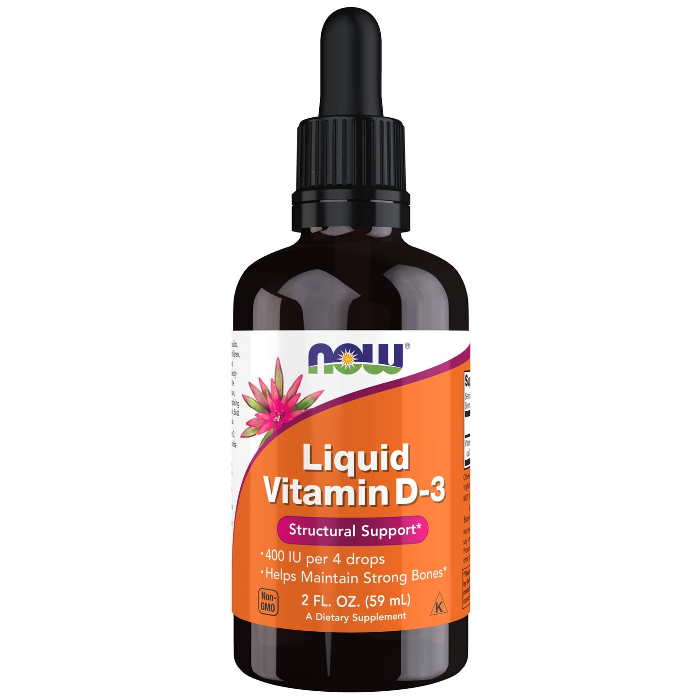 Liquid Vitamin D-3 59 ml NOW