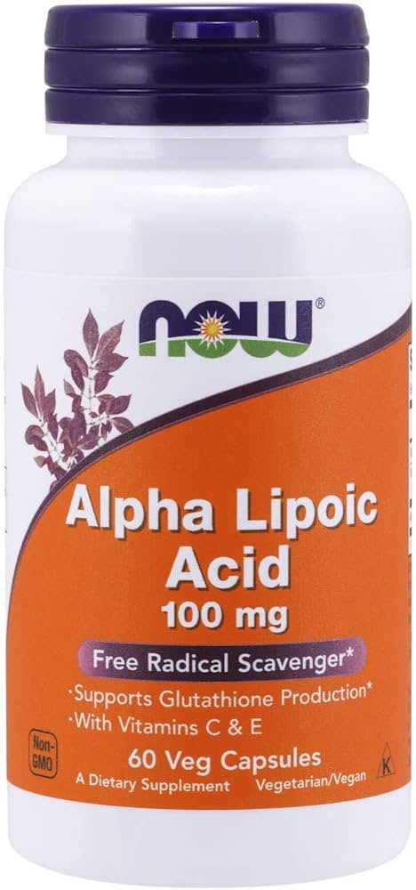 NOW Alpha Lipoic Acid  100 mg 60caps