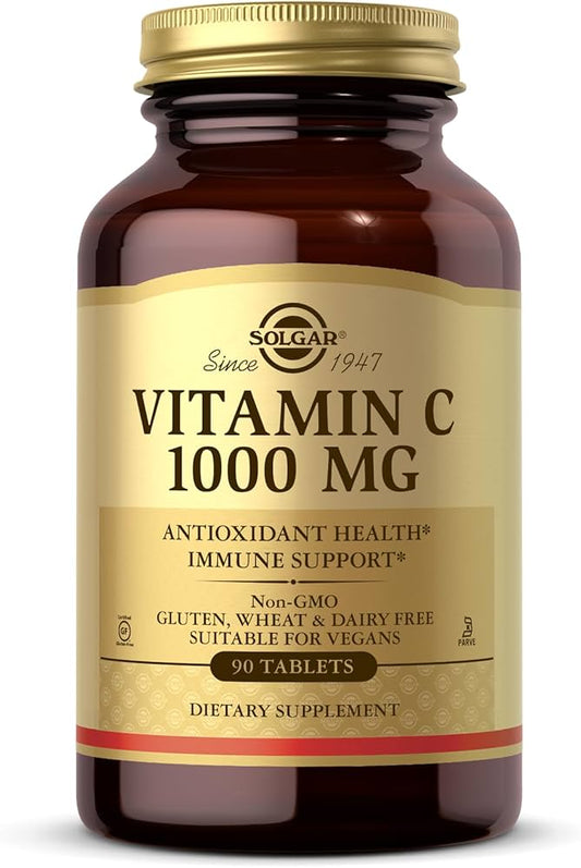 Solgar Vitamin C -- 1000 mg - 90 Tablets