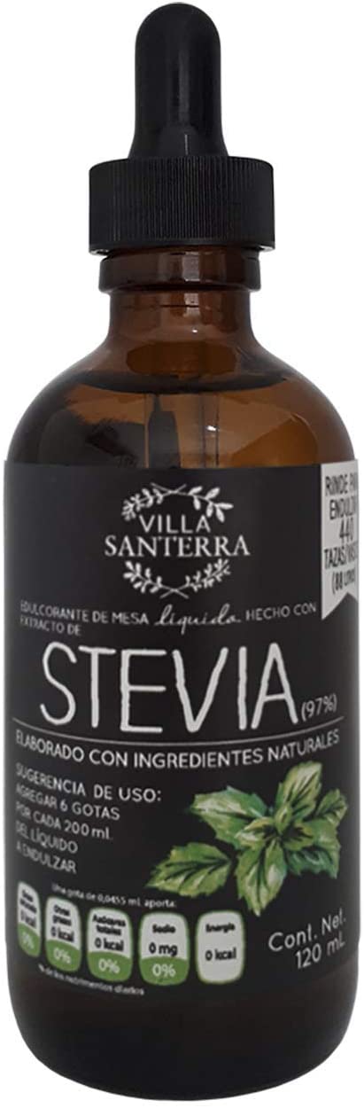 Stevia 120 ml Villa Santerra