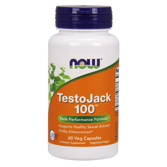 NOW TestoJack 100 -- 60 Vegetarian Capsules