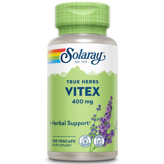 Solaray Vitex -- 400 mg - 100 VegCaps
