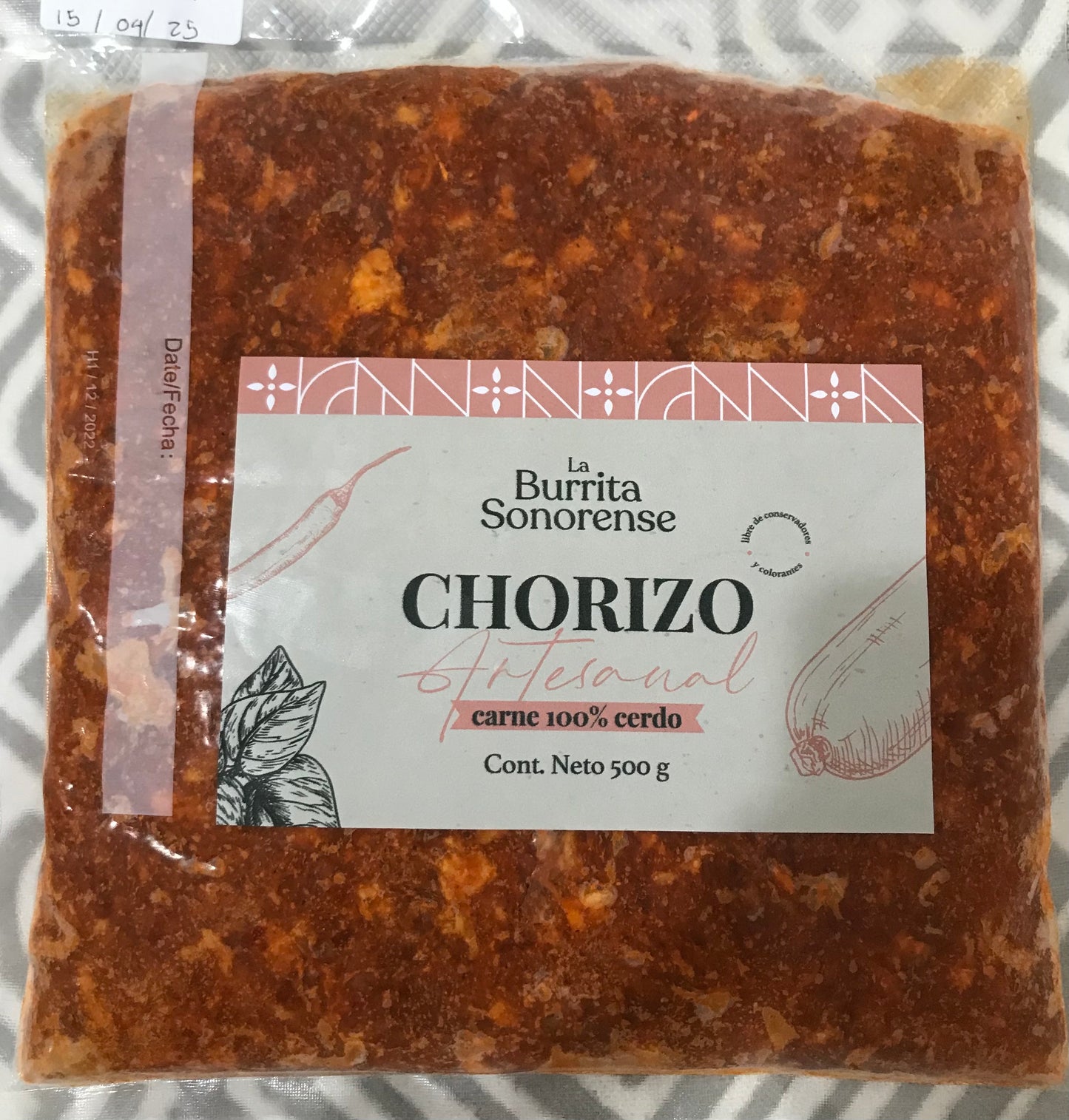 Chorizo Artesanal