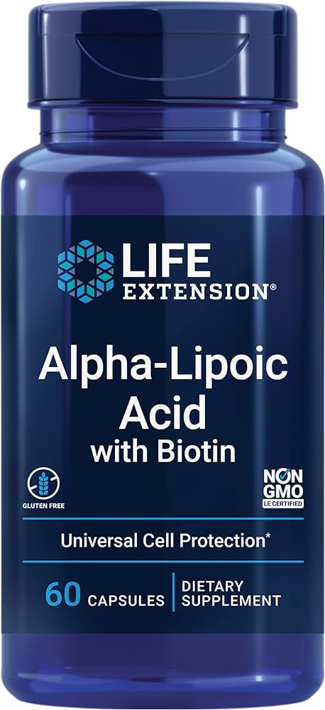 Alpha-Lipoic Acid with Biotin 60 capsules LIFE EXTENSION