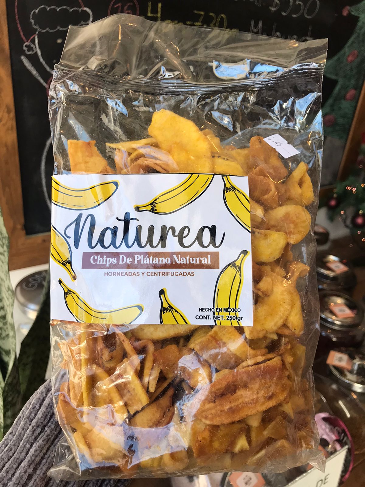 NATUREA Chips de Plátano 250gr