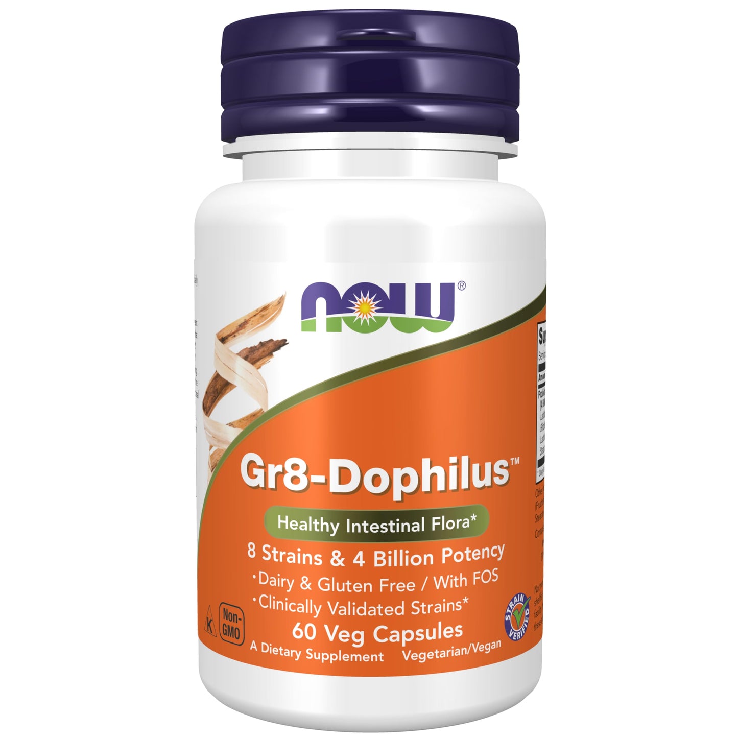 NOW Gr8-Dophilus / 60 Veg Capsulas