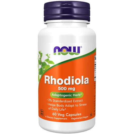 Rhodiola 500 mg NOW 60 veg cap