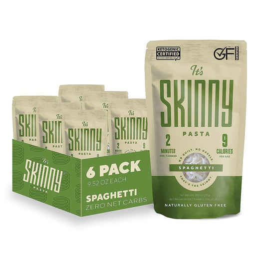 It's Skinny Konjac Spaghetti Shaped Pasta -- 9.52 oz
