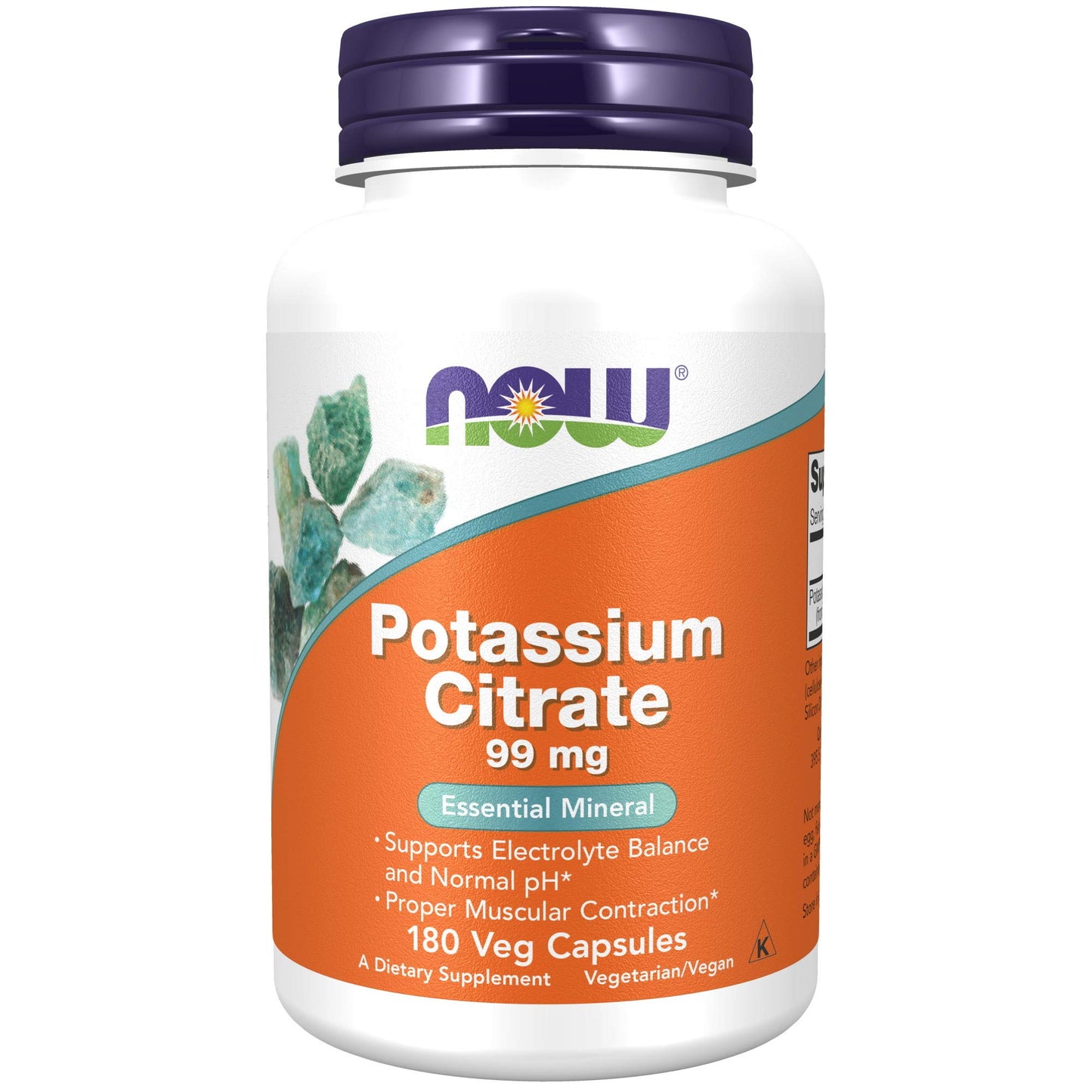 Potassium citrate 99 mg 180 veg cap