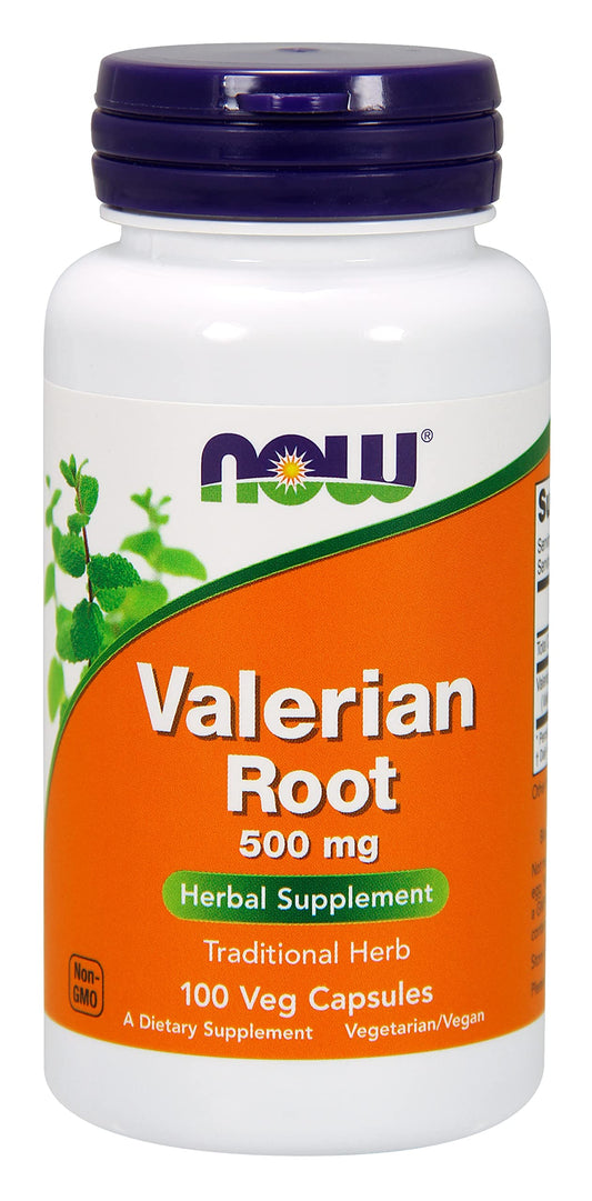 Foods Valerian Root 500 mg  100 Capsules