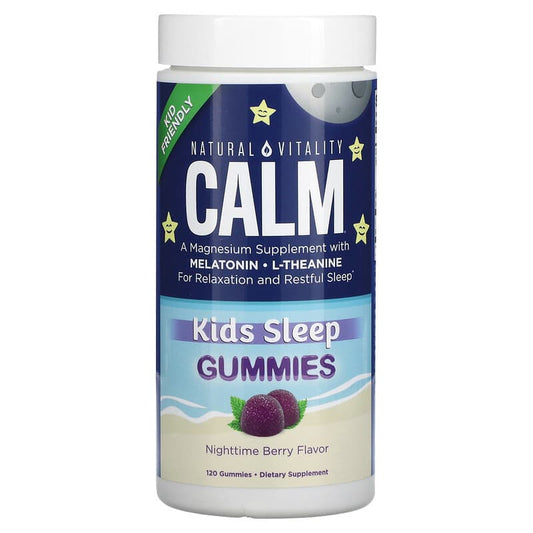Calm kids sleep 60 gummies berry flavor