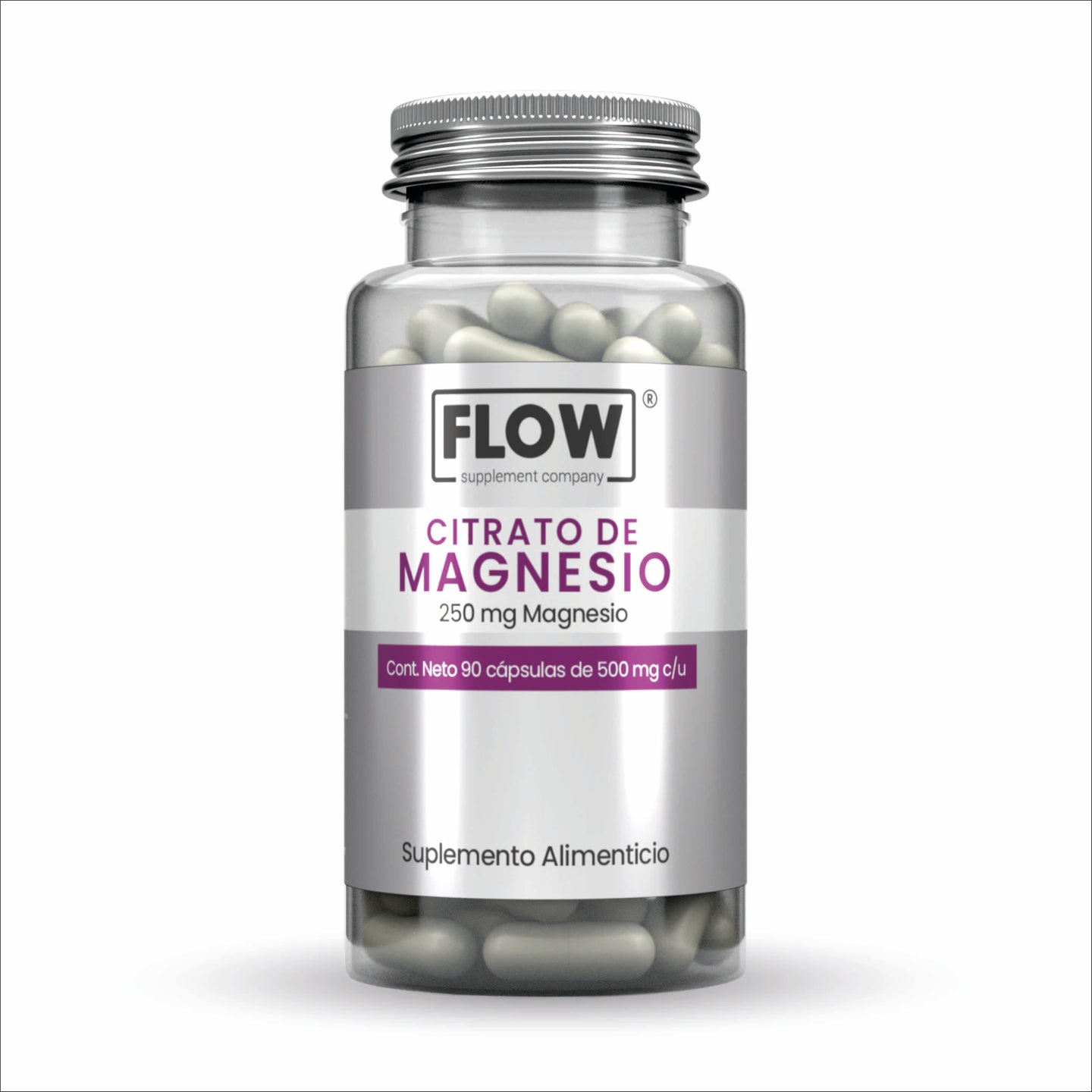 Citrato de magnesio 500 mg 90 cap