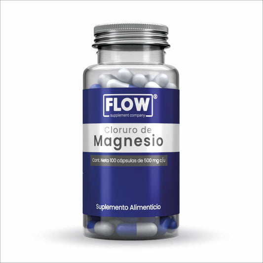 Cloruro de Magnesio 100 caps 500mg