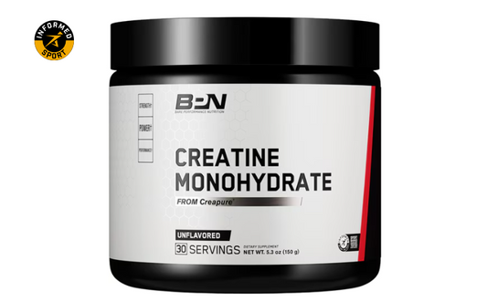 BPN Creatine Monohydrate - Informed Sport Certified - 30 Servings Unflavored -- 5.3 oz