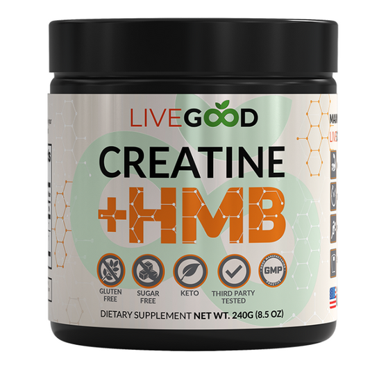 CREATINE+HMB LIVEGOOD 240 G (8.5 OZ)