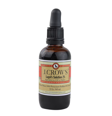 J. Crow's ® Lugol's Solution 2% -- 2 fl oz