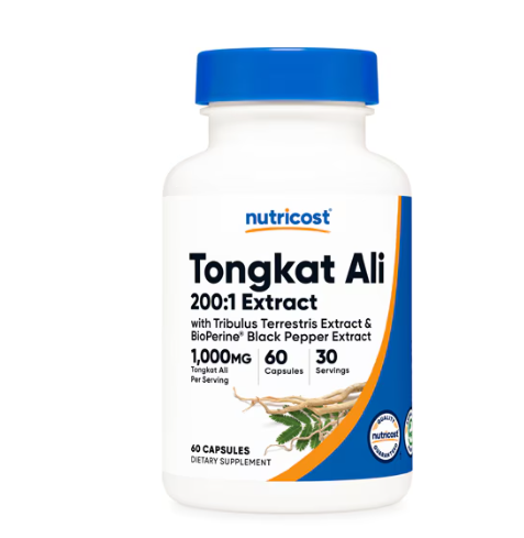 Nutricost Tongkat Ali -- 1000 mg - 60 Capsules