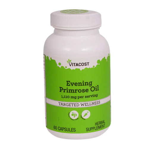 Vitacost Evening Primrose Oil -- 1110 mg per serving - 60 Capsules