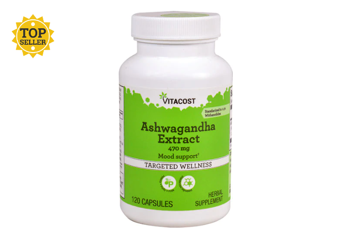 Vitacost Ashwagandha Extract - Standardized -- 470 mg - 120 Capsules