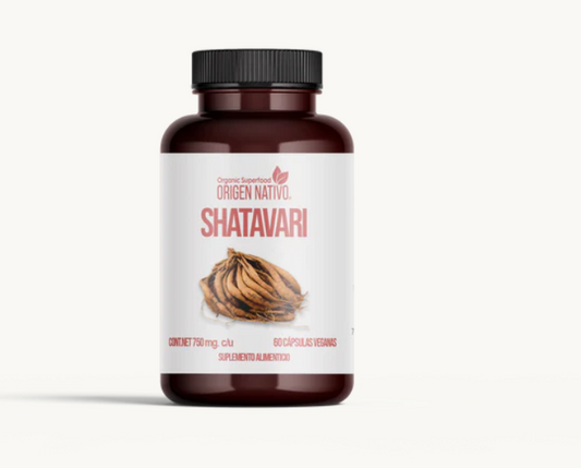 Shatavari orgánico en cápsulas ORIGEN NATIVO