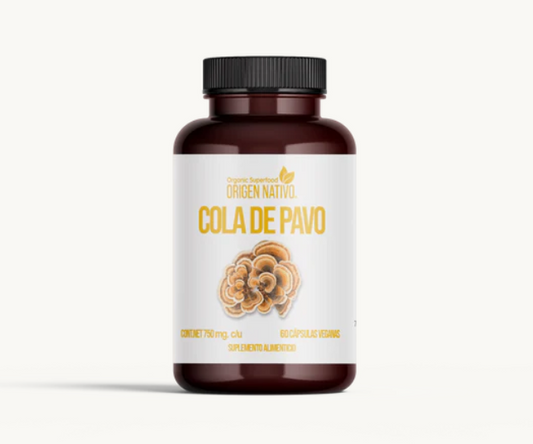 Hongo Cola de pavo en Cápsulas ORIGEN NATIVO