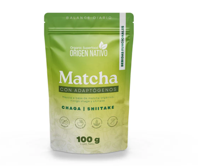 Origen Nativo  Matcha con Adaptogenos