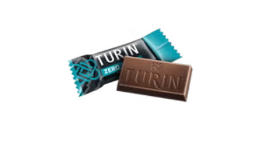 Turín Chocolate Amargo Sin Azúcar 5 gr