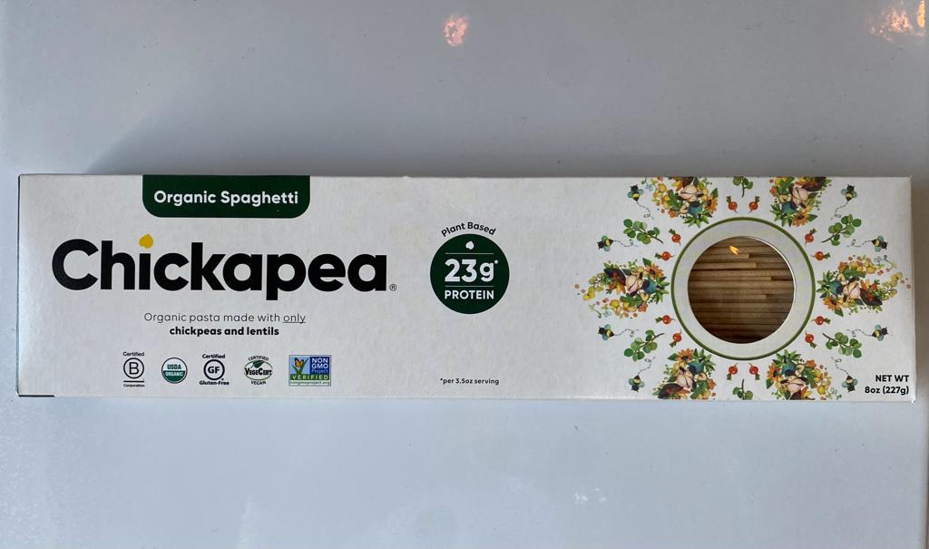 Chickapea organic spaghetti