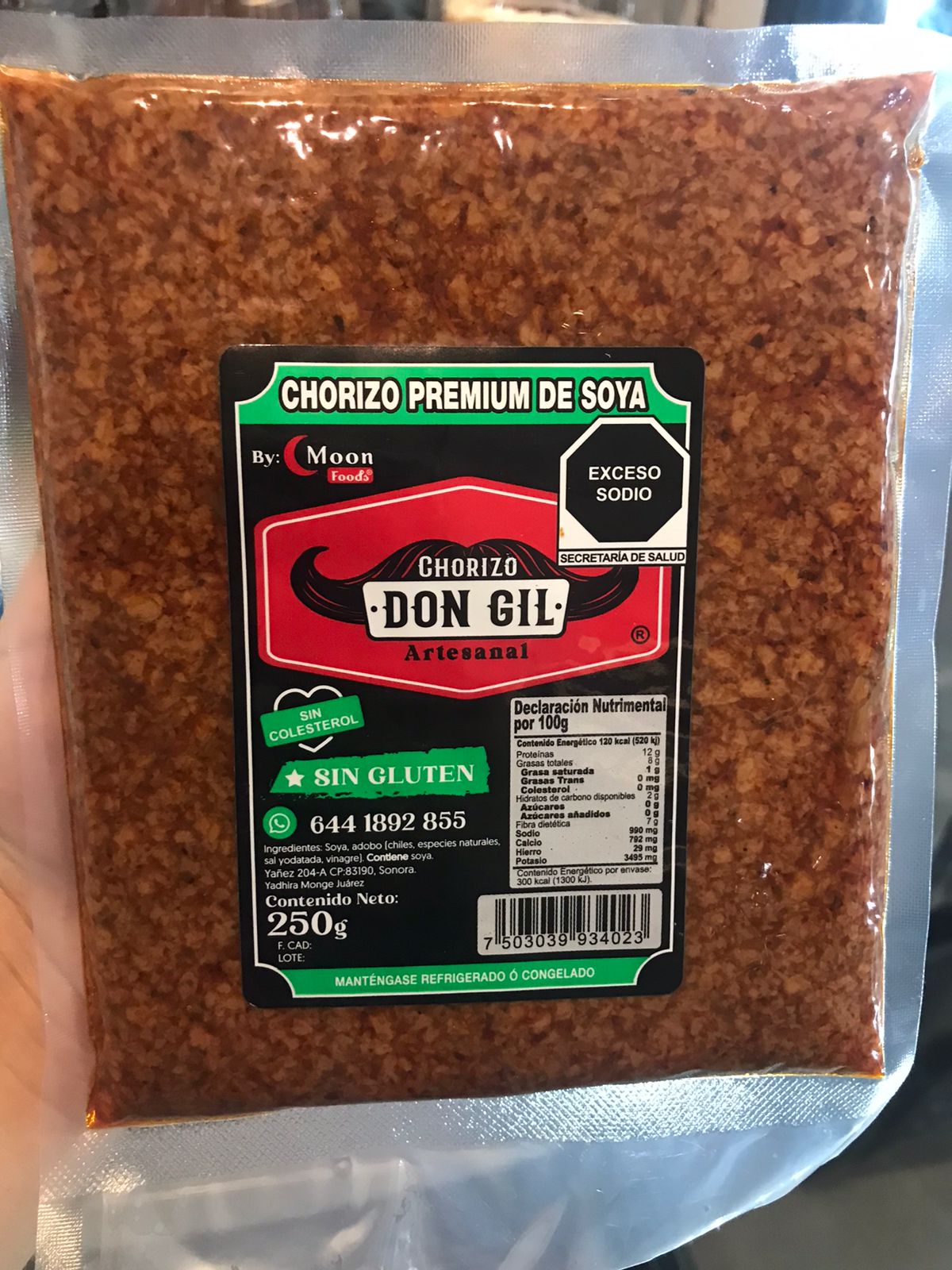 Chorizo Artesanal Don Gil