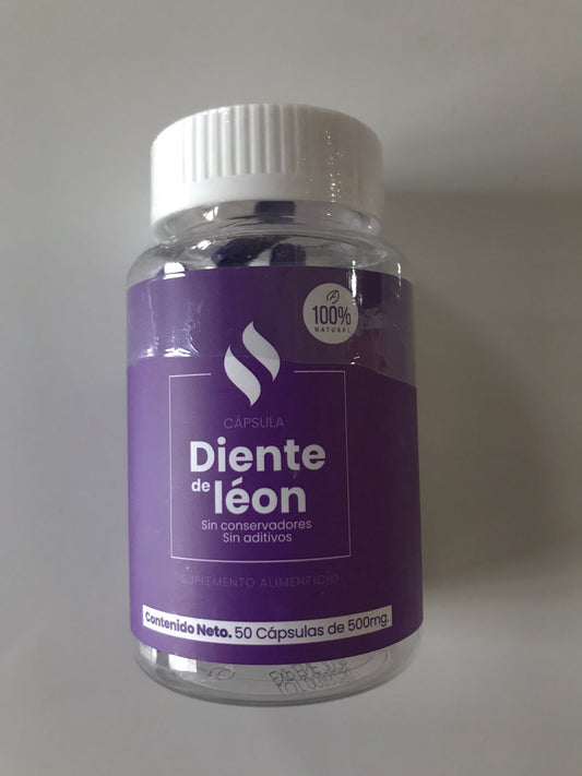 Diente de Leon 500 mg 50 caps