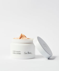 Hidratante facial con jitomate (wild tomato riche créme)