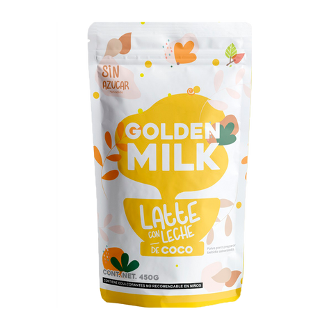 Golden milk latte con leche de coco 450 g