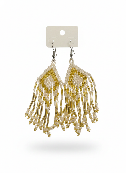 Arete huichol fleco mediano SAGITARIA