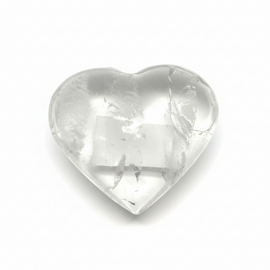 CORAZON CUARZO BLANCO SAGITARIA