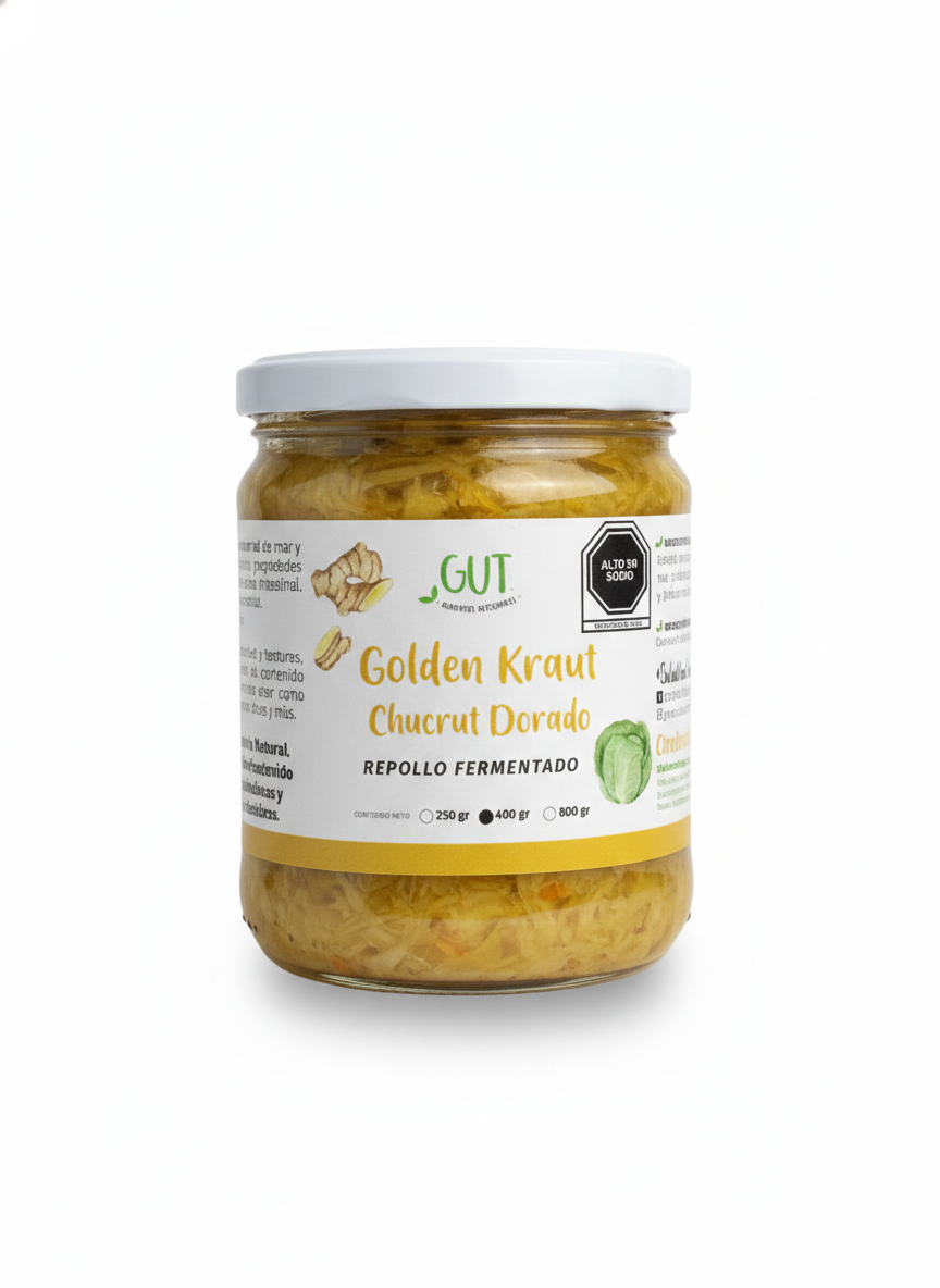 Sauerkraut Chucrut Dorado 400gr GUT