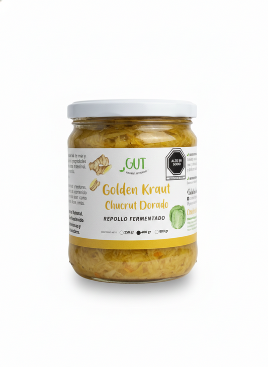 Sauerkraut Chucrut Dorado 400gr GUT