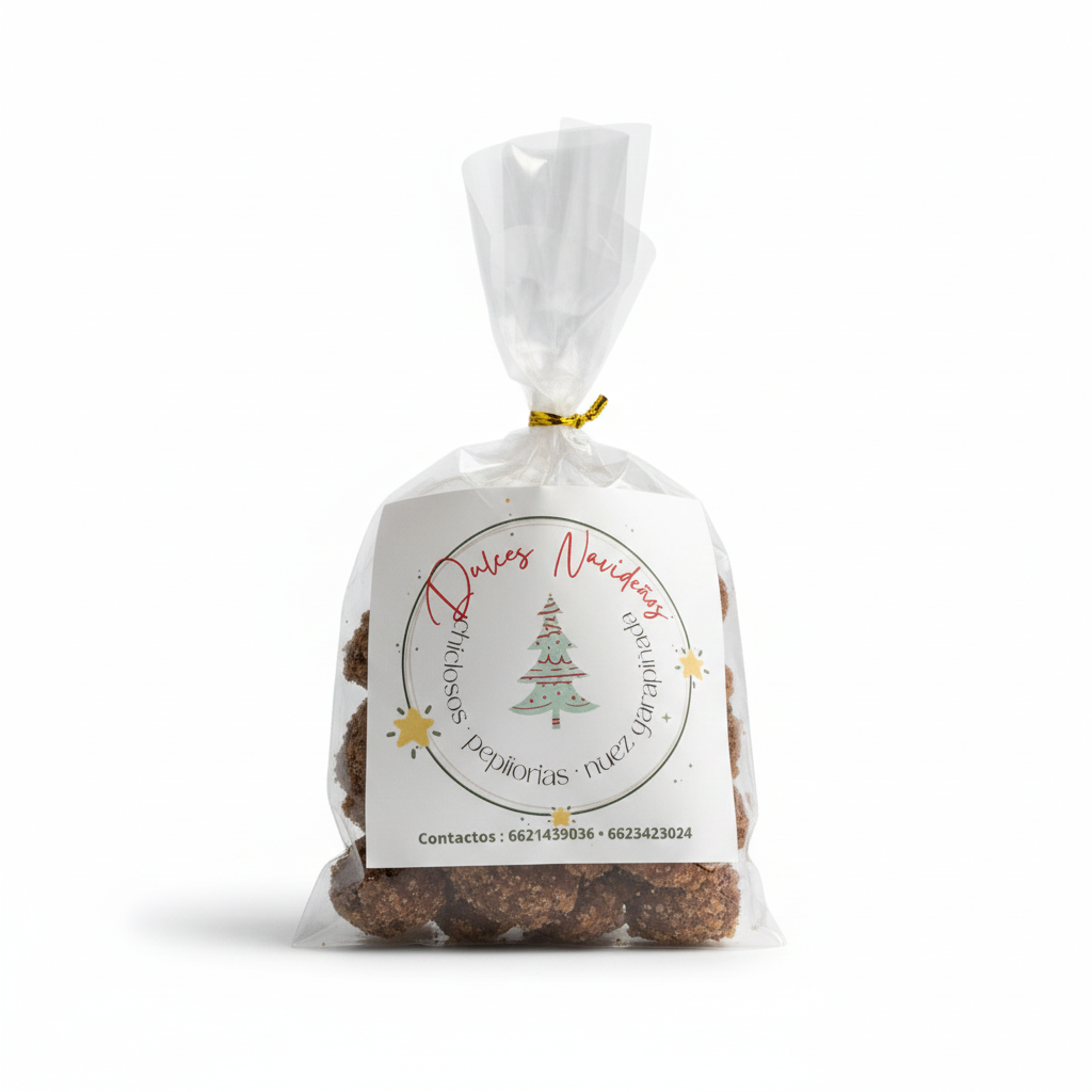 NUEZ GARAPIÑADA DULCES NAVIDEÑOS