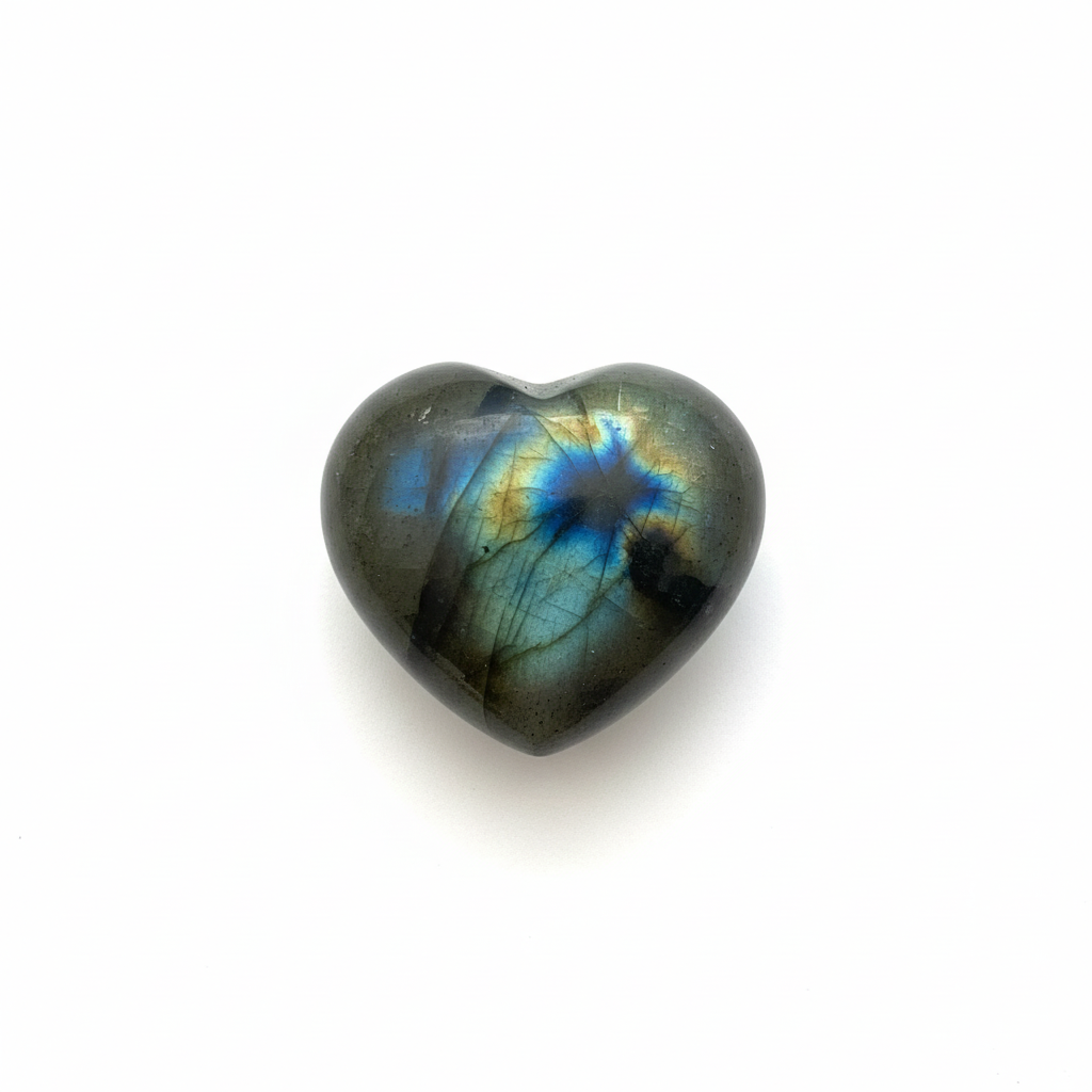 CORAZON LABRADORITA .60 GR SAGITARIA