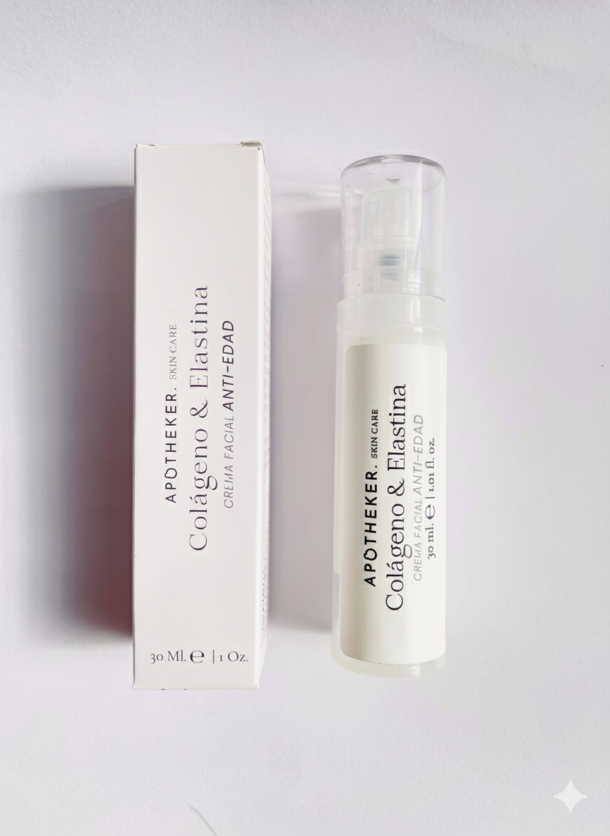 Colágeno crema facial revitalizante 30 ml APOTHEKER
