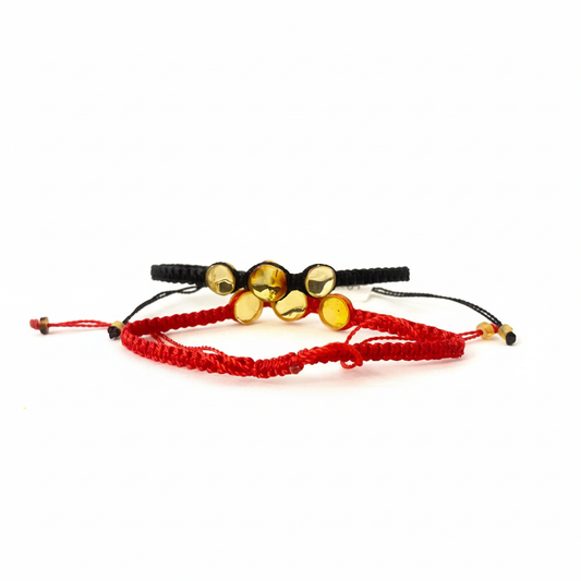 PULSERA TEJIDA AMBAR SAGITARIA
