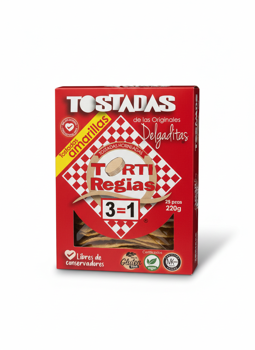 Tostadas de tortiregias