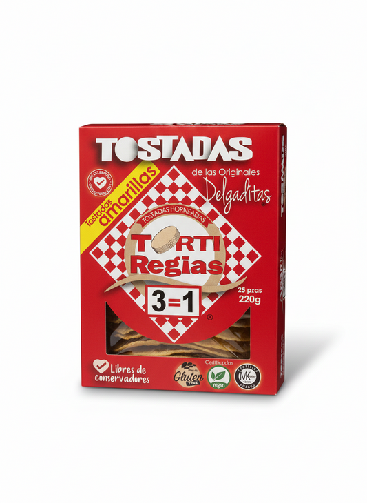 Tostadas de tortiregias