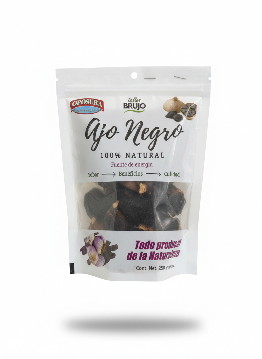 ajo negro 250gr oposura