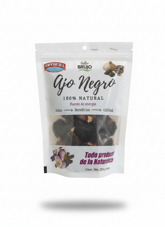 ajo negro 250gr oposura